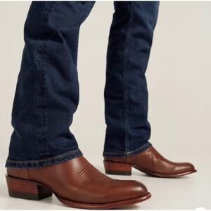 Tecovas The Cartwright Men 9.5 D Scotch Goat Leather Cowboy Western Boots 1000